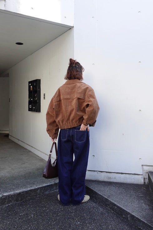 カーブシルエットデニム